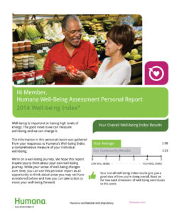Humana’s Well-Being: Measuring, Motivating and Reporting Impact