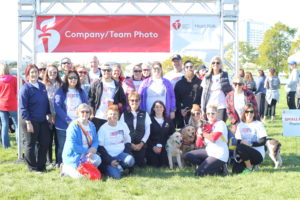 The Starr Group at the American Heart Association Heart Walk