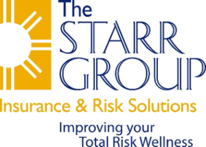 The Starr Group Logo, Insurance & Risk Solutions, Improving your total risk wellness